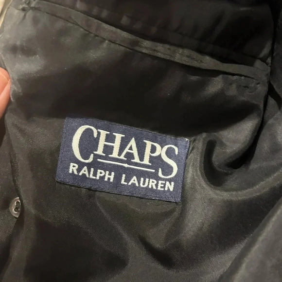 Chaps Ralph Lauren Mens Cashmere Chaps Ralph Lauren Overcoat Jacket L-48 - Picture 9 of 11